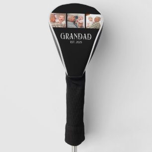 Grandad Established Modern Script 3 Golf Head Cover