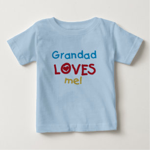 Grandad Loves Me T-shirts and Gifts