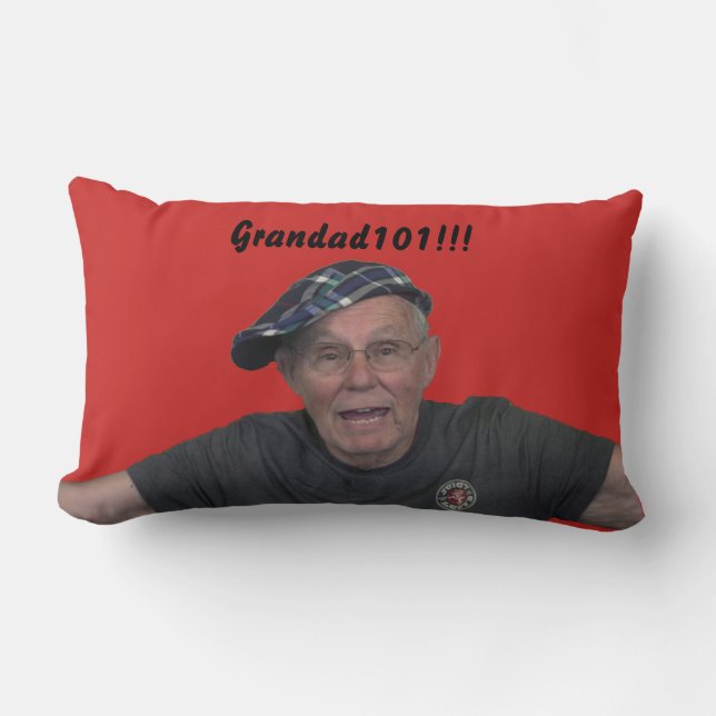 Grandad Lumbar Sleeping Pillow (Front)