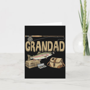 Grandad Of The Big One Fishing O-Fish-Ally 1st Card