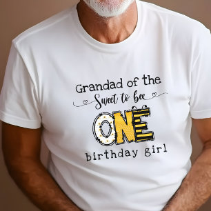 Grandad of the So sweet to bee one birthday T-Shirt