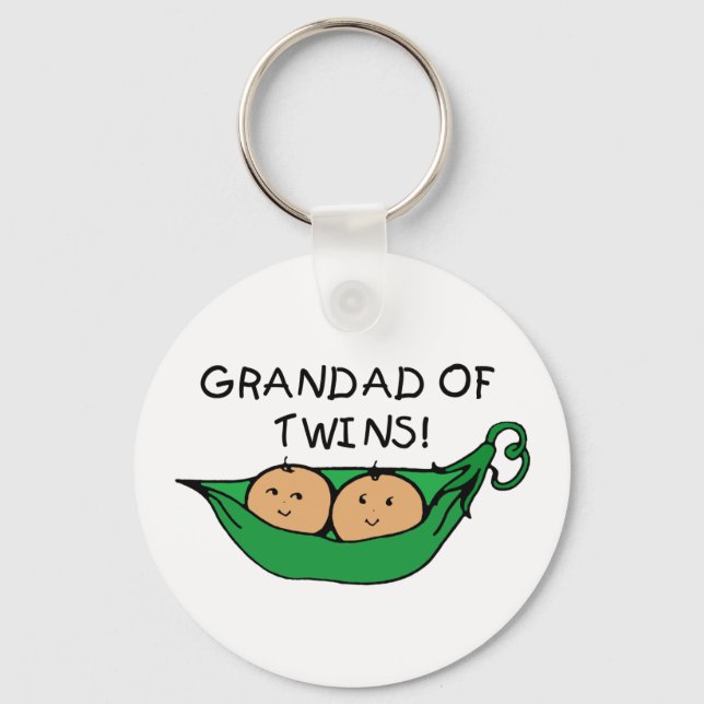 Grandad Twin Pod Keychain (Front)