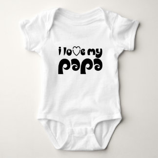 grandbaby loves papa baby bodysuit