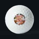 Grandchild Photo Me & My Grandpa Titleist Pro V1 Golf Balls<br><div class="desc">Father's Day Grandpa Gift.  Me & My Grandpa are a team.  Grandchild Photo.</div>