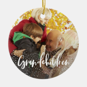 GRANDCHILDREN CERAMIC ORNAMENT