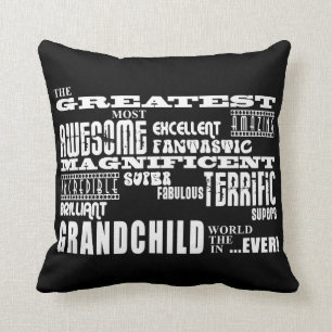 Grandchildren : Greatest Grandchild Throw Pillow