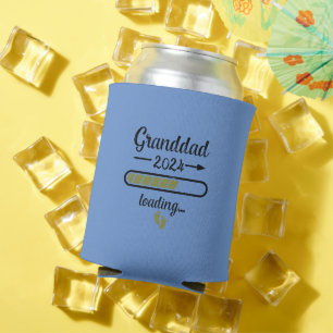 Granddad 2024 Loading Pregnancy Grandfather Birth Can Cooler