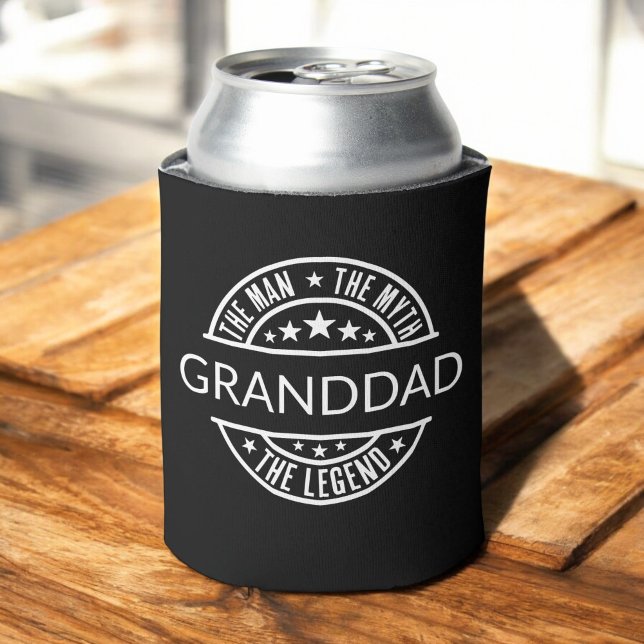 Granddad Name The Man The Myth The Legend Can Cooler (Creator Uploaded)