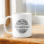 Granddad Name The Man The Myth The Legend Coffee Mug<br><div class="desc">Celebrate the legend in your life with the 'The Man, The Myth, The Legend' coffee mug! Personalize it with their name for a unique and humourous gift that’s perfect for sipping morning coffee or tea. Crafted from durable ceramic, this mug features bold text and a sleek design, making it a...</div>