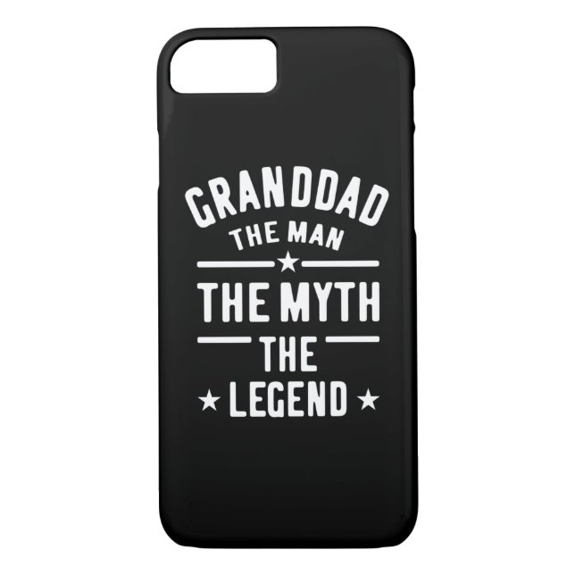 Granddad The Man Myth Legend Case-Mate iPhone Case (Back)