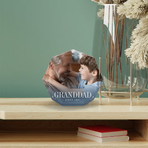 Granddad Year Established Photo Block