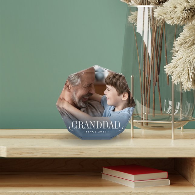 Granddad Year Established Photo Block (Creator Uploaded)