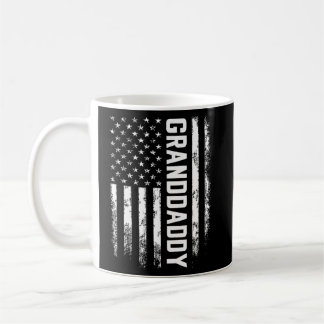 Granddaddy Gift America Flag Gift For Men Father's Coffee Mug