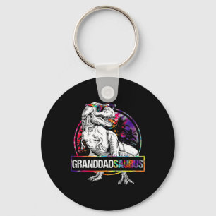 Granddadsaurus Dinosaur Granddad Saurus Matching T Keychain