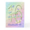 Granddaughter 16th Birthday Butterfly Garden Card