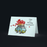 Granddaughter 37th Birthday Car Load of Hearts Card<br><div class="desc">In celebration of your granddaughter’s 37th birthday you should have this card ready to give her to send her loads of love on her special day. If you are looking for a fun card to give her then this might be the best one you can find. Click to order this...</div>