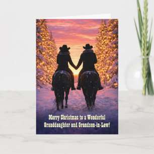 Granddaughter and Grandson in Law Husband  Card