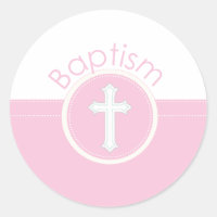 Granddaughter Baptism Congratulations Pink Child o