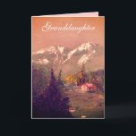Granddaughter birthday Card<br><div class="desc">Original art & design by Daniel James Designs.</div>