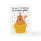 granddaughter birthday card with ginger cupcake ca