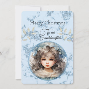 Granddaughter Blonde Haired Girl Christmas Wishes