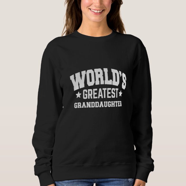 Granddaughter Décor Theme   Sweatshirt (Front)