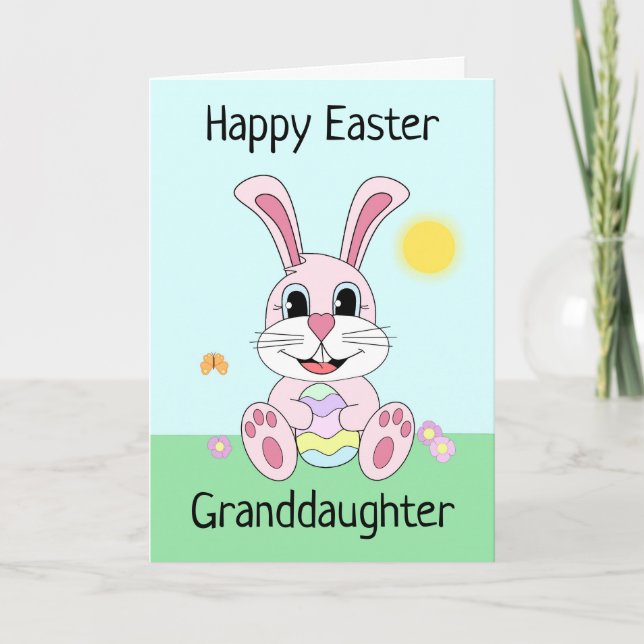 Granddaughter Easter Card (Front)