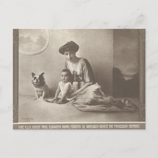 GRANDDAUGHTER Empress Elisabeth - Sissi #020H Postcard (Front)