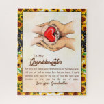 Granddaughter Gift | Love Grandmother Family Group Jigsaw Puzzle<br><div class="desc">Granddaughter Gifts | To My Granddaughter Matching Family Group Love From Granddaughter</div>