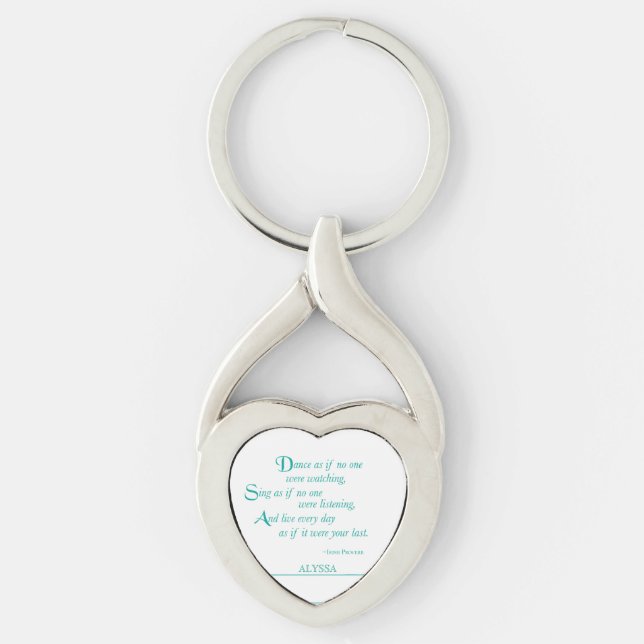 Granddaughter, Graduation Dance, Keychain (Front)