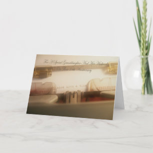 Granddaughter & Her Husband 34th Anniversary Card