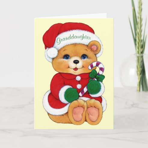 Granddaughter Christmas Cards | Zazzle CA