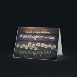 Granddaughter in Law Happy Birthday  Card<br><div class="desc">Wishes of love and happiness for a wonderful granddaughter in law on her special day,  her birthday! Customize this cute country flower card as you like,  for the text is changeable.</div>