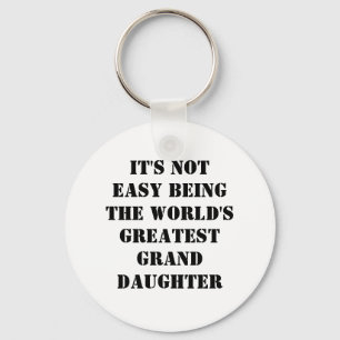 Granddaughter Keychain