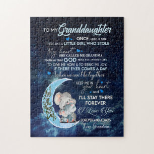 Granddaughter Lovers Letter To My Granddaughter Jigsaw Puzzle