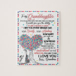 Granddaughter Lovers | Letter To My Granddaughter Jigsaw Puzzle<br><div class="desc">Granddaughter Lovers | To My Granddaughter Special You Are To Me I Love You Love From Grandma</div>