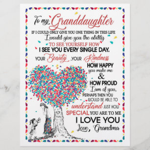 Granddaughter Lovers   Letter To My Granddaughter Letterhead