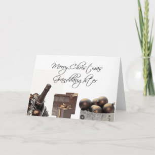 Granddaughter Merry Christmas card