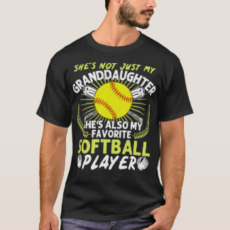 Granddaughter Softball T-Shirt