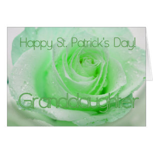 granddaughter  St. Patrick's Irish roses