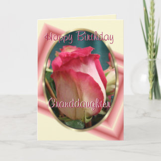 GranddaughterBday-customize any occasion Card