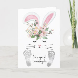 Granddaughter's Easter Bunny   Holiday Card
