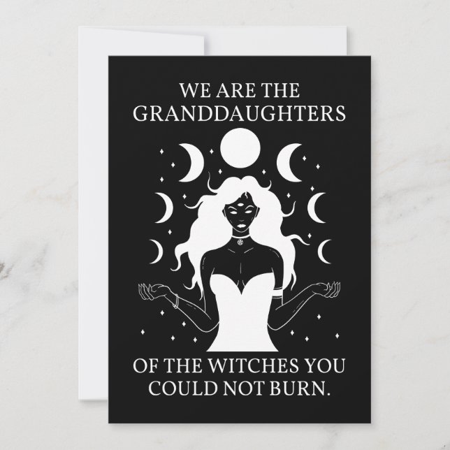 Granddaughters of the Witches You Could Not Burn I (Front)