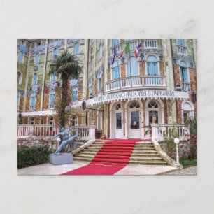 Grande Albergo Ausonia E Hungaria Postcard