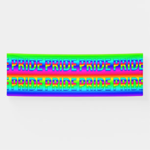 Grande bannière de gay pride