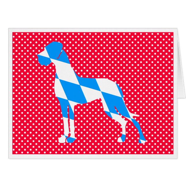 Grande carte Big Dane (Devant horizontal)