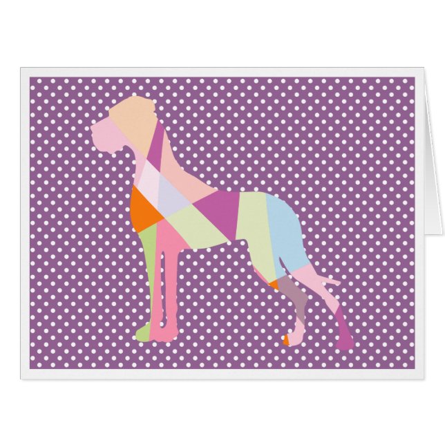 Grande carte Big Dane (Devant horizontal)