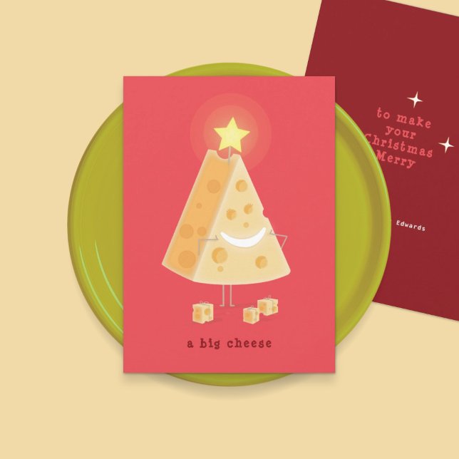 Grande carte de Noël au fromage (Créateur téléchargé)