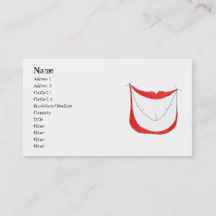 GRANDE carte de profil de SOURIRE