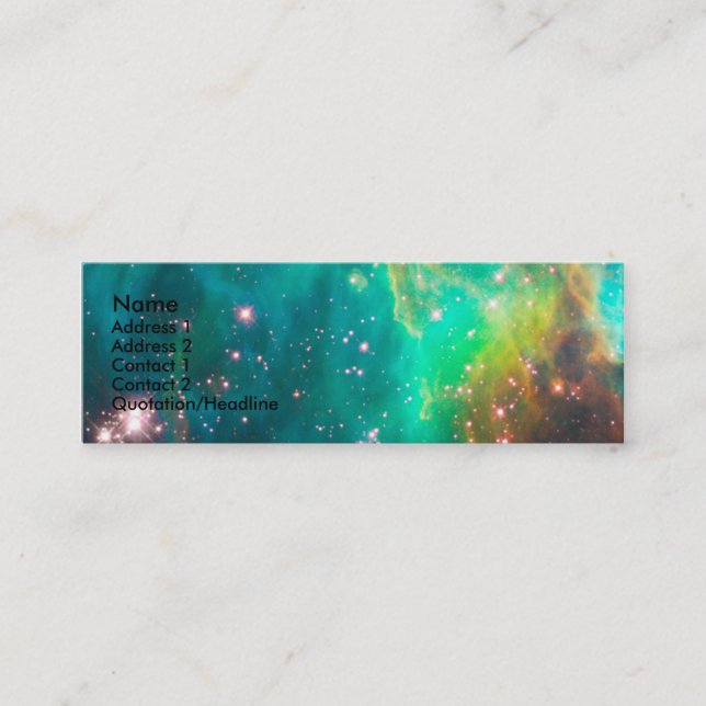 Grande carte de profil Magellanic Cloud (Devant)
